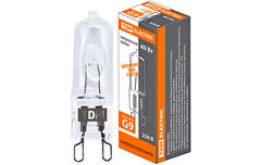 Лампа галогенная прозрачная без отражателя G9 40 W 220-240 V