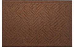 Коврик текстильный 45 х 75 см К-502-1 коричневый