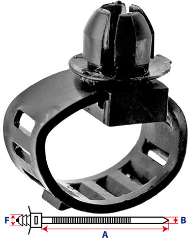 Хомут-клипса 26051