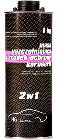 Герметик 2 в 1 (под пистолет) KDM МG серый 1 кг Moto-Gama