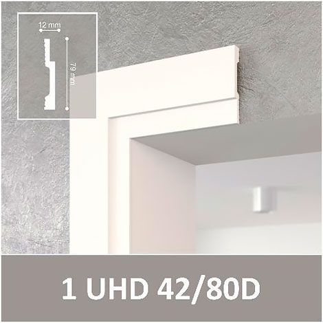 Молдинги UHD Polymer настенно-потолочные 1 UHD 42/80D SOLID