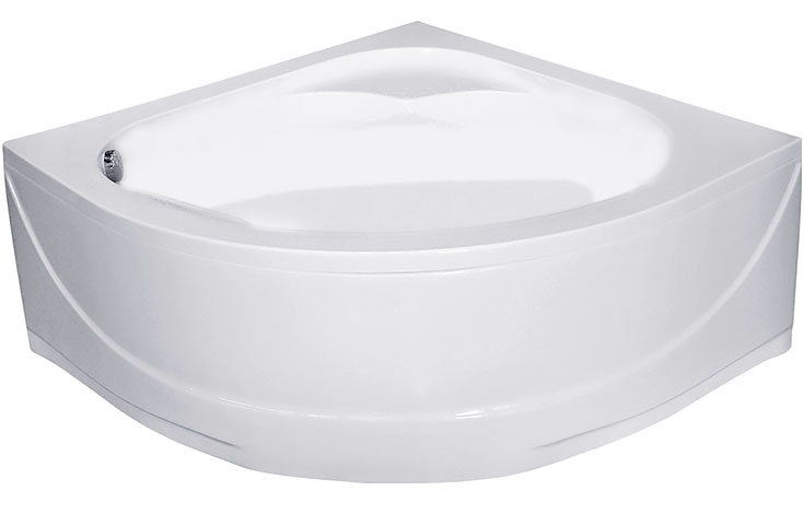 Ванна акриловая овальная 145 × 145 см + ножки и экран Sarti Sanica