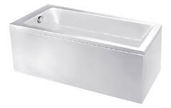 Ванна акриловая прямоугольная GRANDA + ножки Sanica