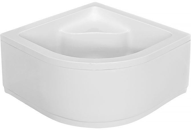 Душевой поддон Pico 100 × 100 + ножки и экран Sanica