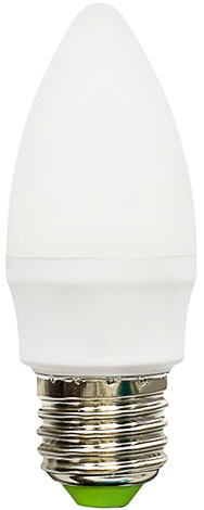 Лампа светодиодная С37-7 Вт-185-265 В-6500 К-E27 TR0340-1102