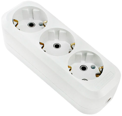 Колодка 3 гнезда TDM