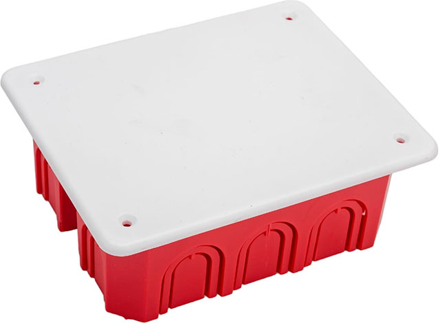 Коробка распределительная под штукатурку 120 × 92 × 45 мм TDM