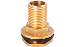 Врезка  в бак латунь усиленная 1 1/2 (40) SD PLUS