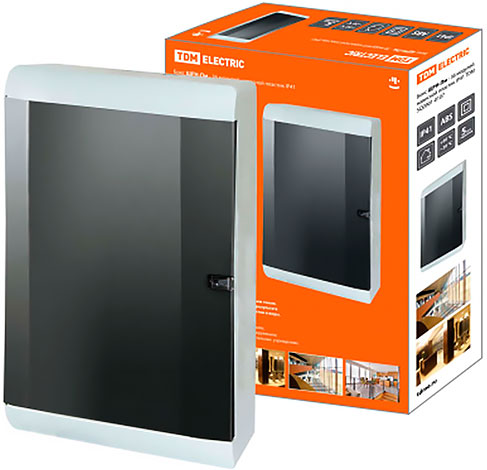 Бокс наружный на 36 автоматов трехрядный TDM