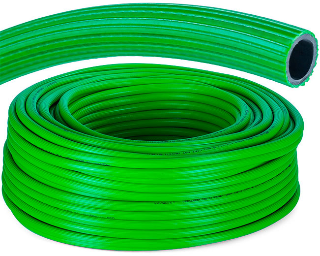 Шланг для полива армированный CKT DOUBLE LAYER (1 бухта - 100 пог. м) Celik
