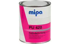 Герметик для нанесения кистью полиуретановый PU420 серый 1 кг Mipa