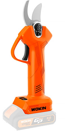Секатор аккумуляторный (без аккумулятора) 20 B сдвиг 0-20 / 0-30 мм 624530 WOKIN