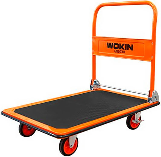 Тележка ручная до 300 кг платформа 900 × 600 мм 681030 WOKIN