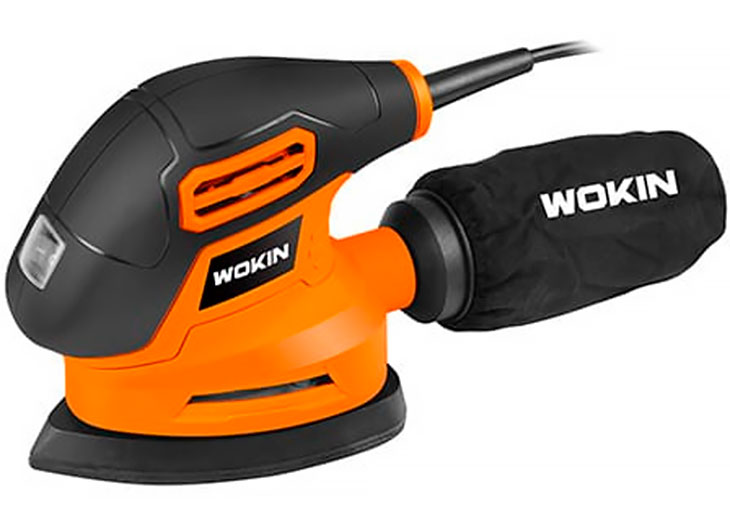 Шлифмашина орбитальная 140 × 140 мм 200 Вт 13000 об/мин 788702 WOKIN