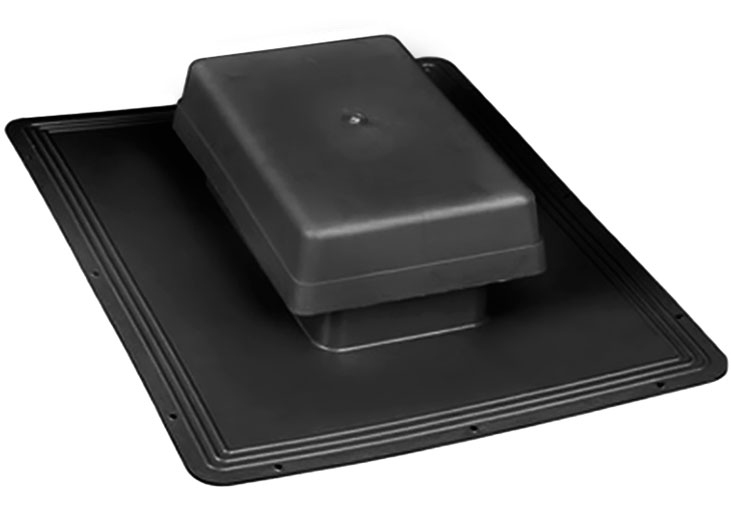 Вентиляционный дымоход из черепицы (черный) BTM