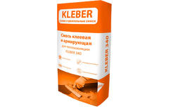 Клей для минеральной ваты и пенополистирола армирующий KLEBER-340 25 кг
