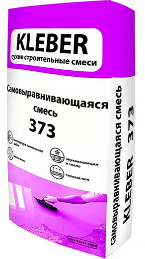 Смесь самовыравнивающаяся для пола KLEBER-373 25 кг