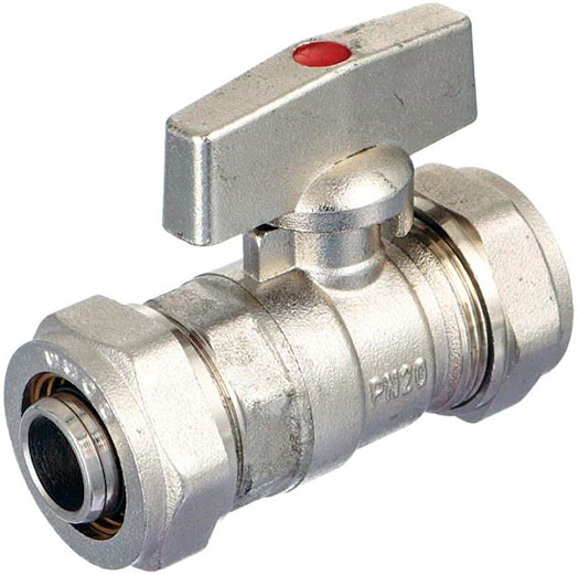 Кран шаровый для М/П труб 16 мм х 16 мм 81103 IFANPlus