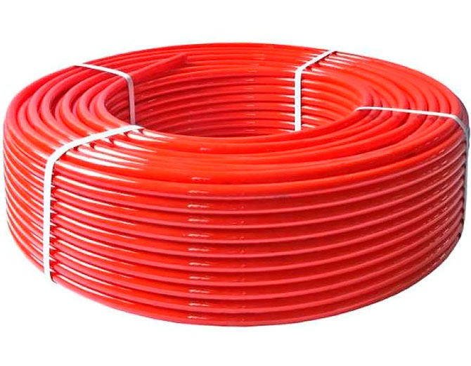 Труба теплого пола с кислородным барьером красная PE-RT EVOH Ø 16х2 (бухта 600 п.м) IFAN