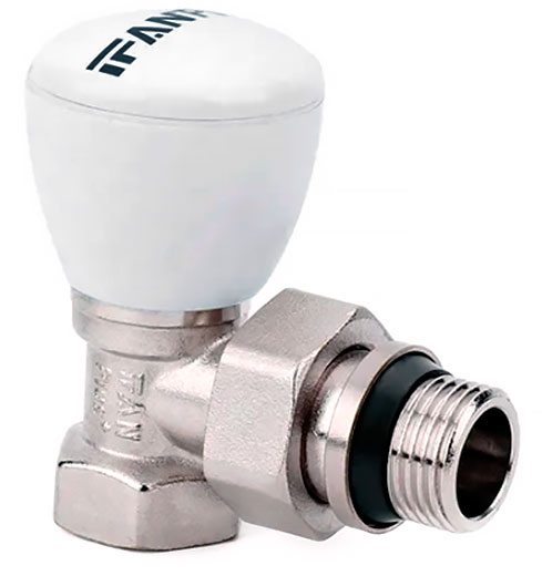 Вентиль угловой радиаторный с антипротечкой 1/2 ВН (15) IFANPlus