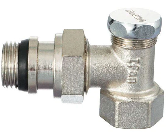 Вентиль угловой радиаторный нижний без ручки с антипротечкой 1/2 ВН (15) IFANPlus