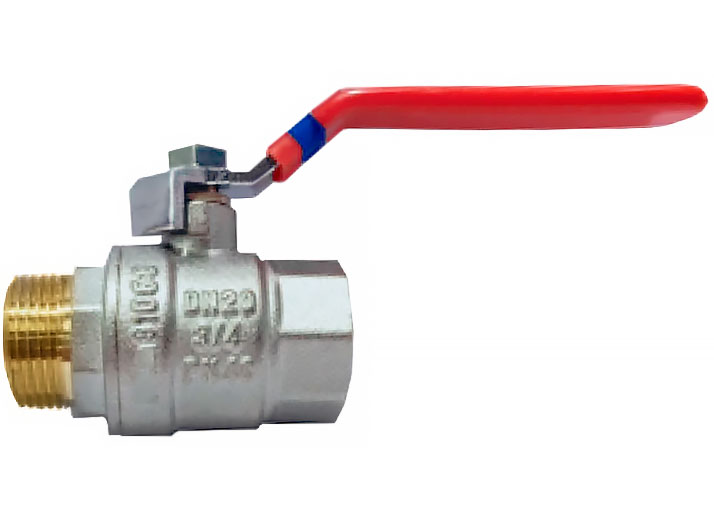 Кран шаровый латунь рычаг ВН PN40 CW617N IFANPlus