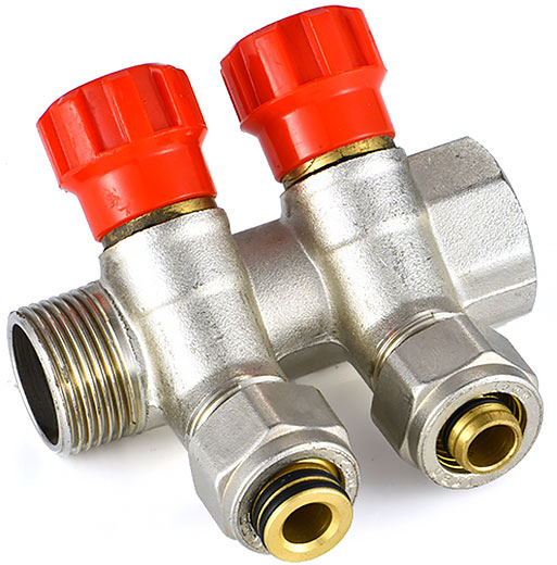 Коллектор под фитинг букса 1 × 2 выхода IFAN