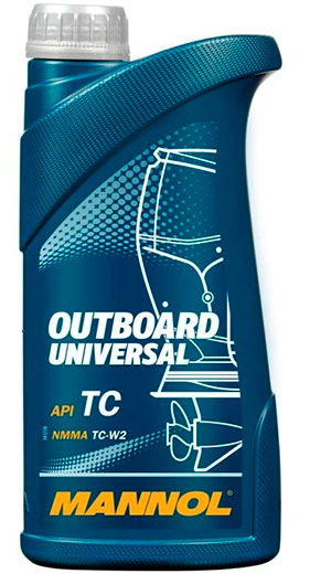 Масло моторное 2-Takt Outboard Universal 1л 7208 MANNOL