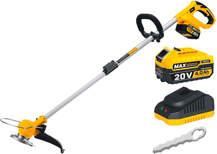 Мотокоса аккумуляторная 20В 0-8000 об/мин SGS5340