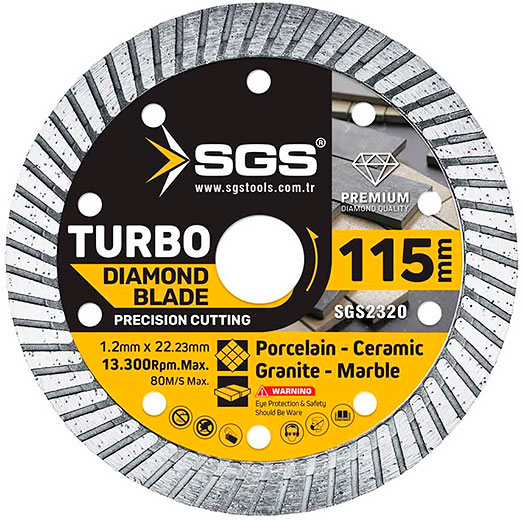 Диск отрезной алмазный Turbo Diamond Ultra Thin SGS