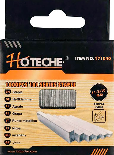 Скоба для степлера 11.2 (1.2 × 0.6 мм) 1000 шт Hoteche