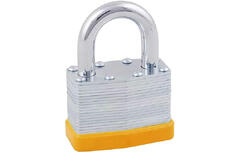 Замок  навесной хромированный Hoteche