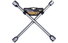 Ключ  баллонный крестовый 17-19-21-23 мм; 355 мм 191701 Hoteche