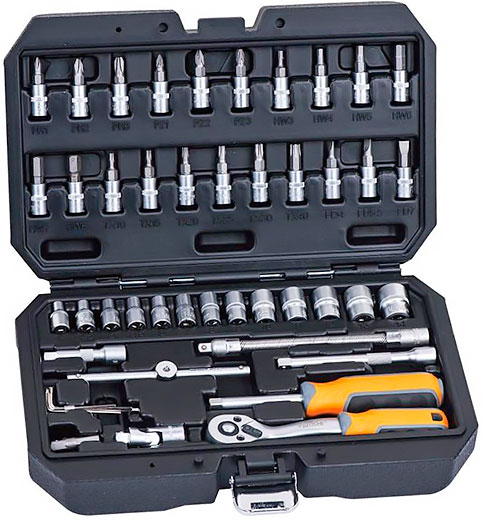 Набор инструмента 1/4 46 ед 202801 Hoteche