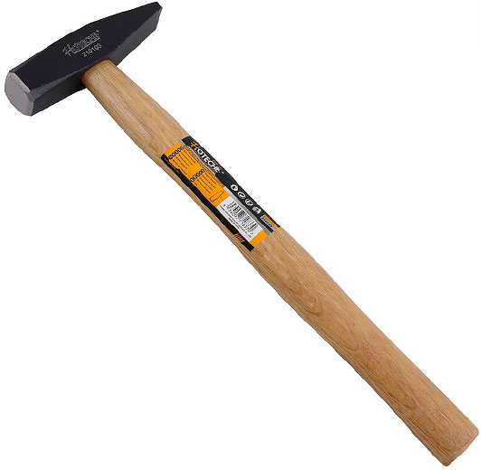 Молоток слесарный с деревянной рукояткой Hoteche