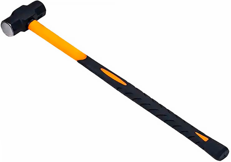 Кувалда с круглым бойком и фиберглассовой рукояткой Hoteche