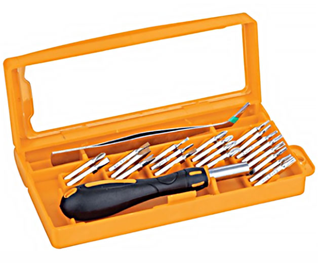 Набор прецизионная отвертка + насадки + биты 22 ед 251122 Hoteche