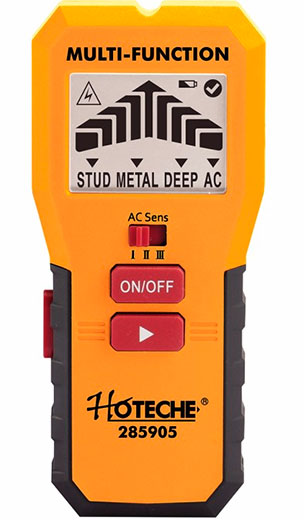Многофункциональный детектор обнаружения различных объектов в стенах Hoteche