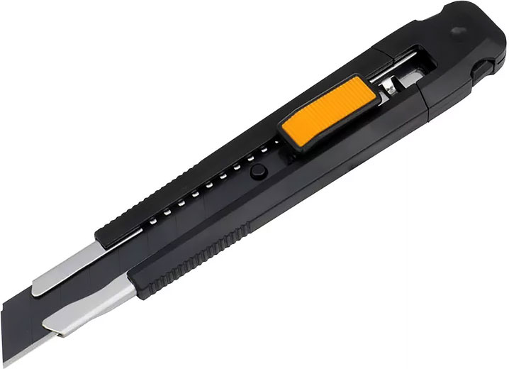 Нож сегментный выдвижной алюминиевый корпус 18 мм (узкий) Smart Mini 310820 Hoteche