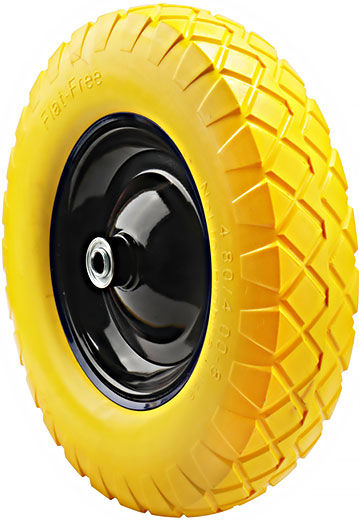 Колесо полиуретановое к тачке 390 × 90 мм 377024 Hoteche