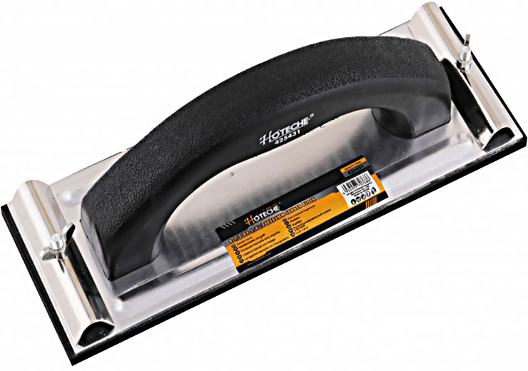 Терка наждачная (черная) 240 × 82 мм 425431 Hoteche