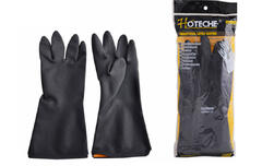 Перчатки  латексные промышленные (L) 430202 Hoteche