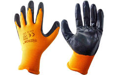 Перчатки  полиэстеровые с гладким нитриловым покрытием 10 (XL) 430610 Hoteche