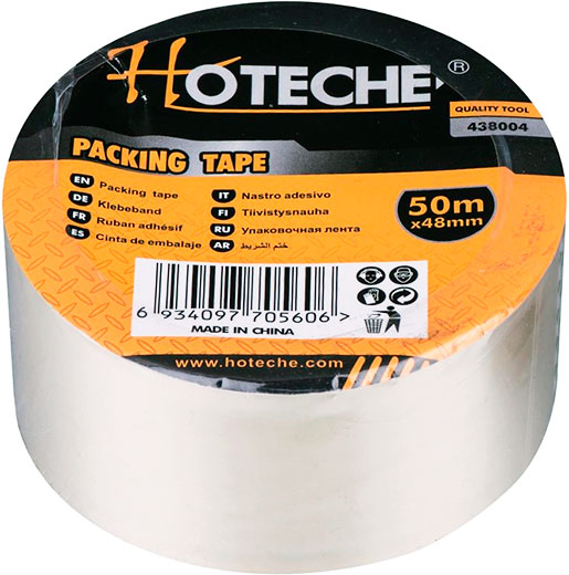 Скотч прозрачный упаковочный Hoteche