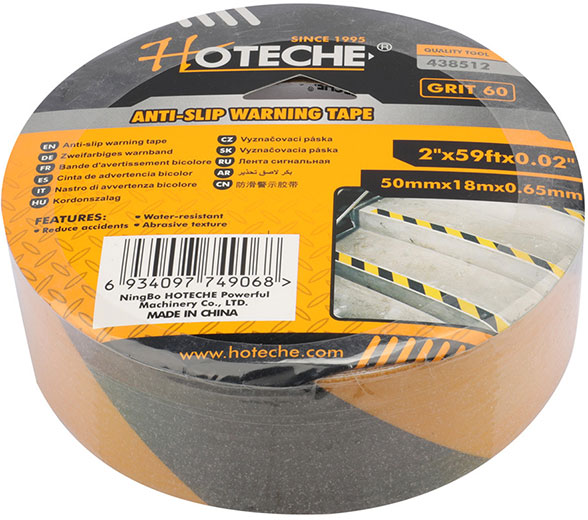 Лента сигнальная противоскользящая Hoteche