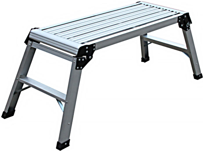 Лестница подмость 760 × 300 мм высота 500 мм 480203 Hoteche