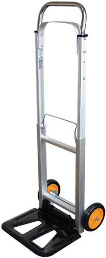 Тележка ручная складная до 70 кг 400 × 410 × 1080 (алюм. труба) 490023 Hoteche