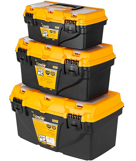 Набор из 3 ящиков для инструментов 490032 Hoteche