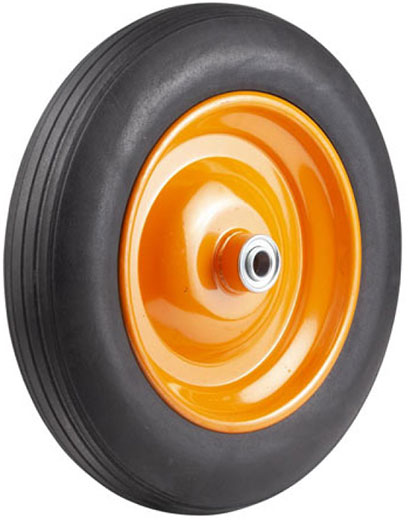 Колесо к тачке цельнолитое 250 × 50 мм 490122 Hoteche