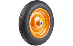 Колесо  к тачке цельнолитое 250 × 50 мм 490122 Hoteche